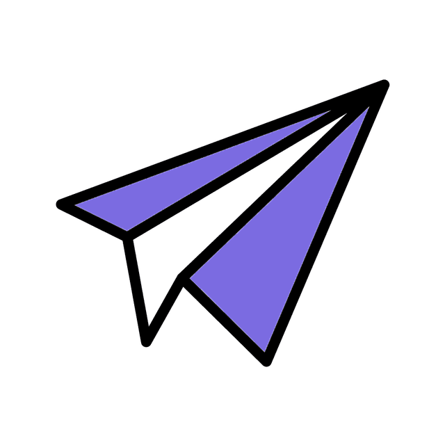 Paper plane icon